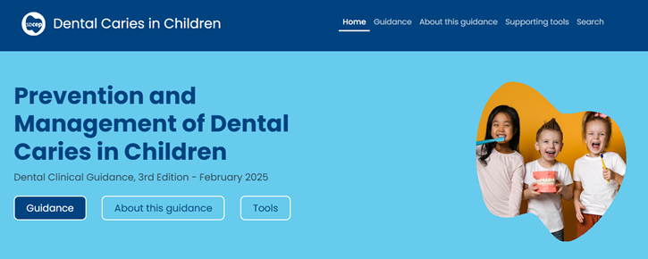 Website homepage banner